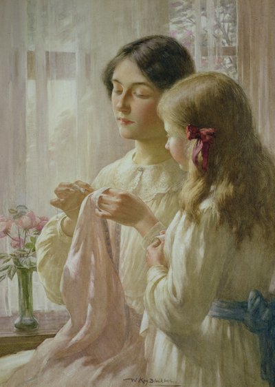 The Lesson by William Kay Blacklock